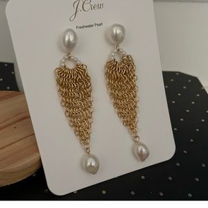 J.Crew | freshwater pearls earrings